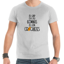"EL COR CROQUETES" Samarreta home m/curta