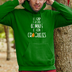 "EL COR CROQUETES" Dessuadora UNISEX amb caputxa