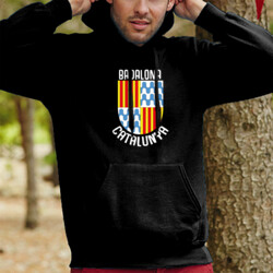 "ESCUT BADALONA CATALUNYA" Dessuadora unisex personalitzada