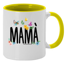 "MAMÀ" Tassa color interior