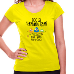"SOC LA GERMANA GRAN" Samarreta dona m/curta