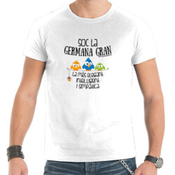"SOC LA GERMANA GRAN" Samarreta adult m/curta