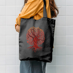 "bossa personalitzada arbre vida" Bossa tote cotó