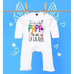 "TINC EL MILLOR PARE DE TOTA LA GALÀXIA" Pijama bebé