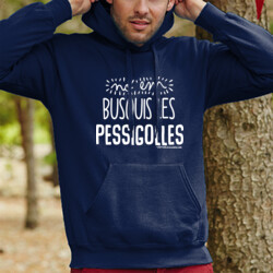 "NO EM BUSQUIS LES PESSIGOLLES" Dessuadora UNISEX amb caputxa