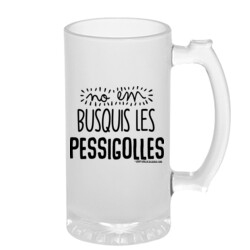 "NO EM BUSQUIS LES PESSIGOLLES" Gerra cervesa