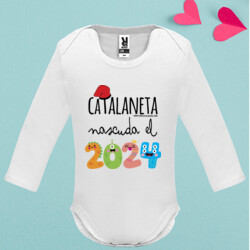 "CATALANETA NASCUDA EL 2024" body nadó màniga llarga