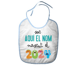 "NASCUT EL 2024 AMB NOM" Pitet nadó personalitzable