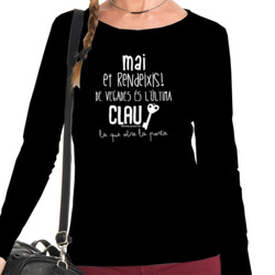"MAI ET RENDEIXIS!" Samarreta Dona m/llarga