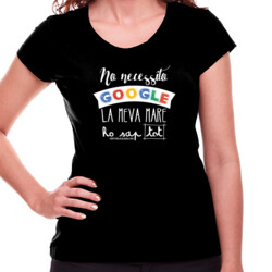 "GOOGLE mare" Samarreta Dona m/curta