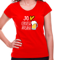 "CERVESA" Samarreta Dona m/curta