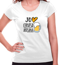 "CERVESA" Samarreta Dona m/curta
