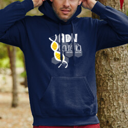 "ADN" Dessuadora UNISEX amb caputxa