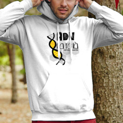 "ADN" Dessuadora UNISEX amb caputxa
