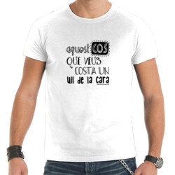 "ULL DE LA CARA" Samarreta home m/curta