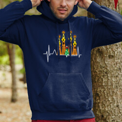 "SAGRADA" Dessuadora UNISEX amb caputxa