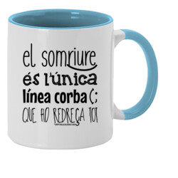 "SOMRIURE" Tassa color interior