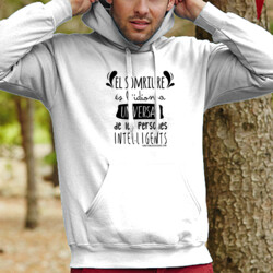 "UNIVERSAL" Dessuadora UNISEX amb caputxa