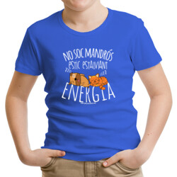 "NO SOC MANDROS" Samarreta Niños m/curta