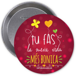 "BONICA" Xapes rodones diferents mides