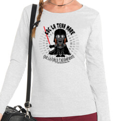 "STARWARS - SOC LA TEVA MARE" Samarreta dona m/llarga
