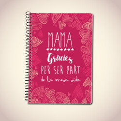 "PART VIDA mama" Llibreta A5