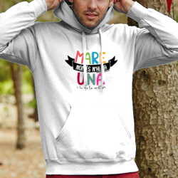 "UNA mare" Dessuadora UNISEX amb caputxa