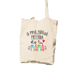"PARAULA mama" Bolsa TOTE cotó