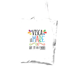 "VISCA mare" Borsa Tote cotó