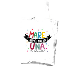 "UNA mare" Borsa TOTE cotó
