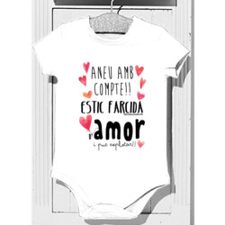 "ESTIC FARCIDA D'AMOR" Divertit Body bebè