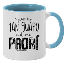 "EL MEU PADRÍ" Tassa color interior