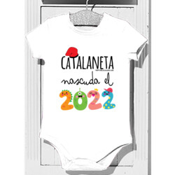"CATALANETA NASCUDA EL 2022" Body bebè