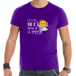 "ETS EL MEU RAIG DE SOL ENMIG DE LA TEMPESTA" Samarreta Home m/curta